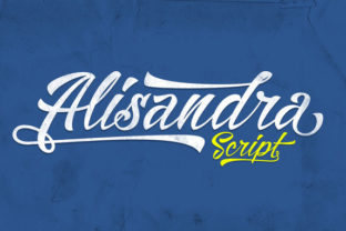 Alisandra: A Handwritten Script Font for Elegant Editorial Design