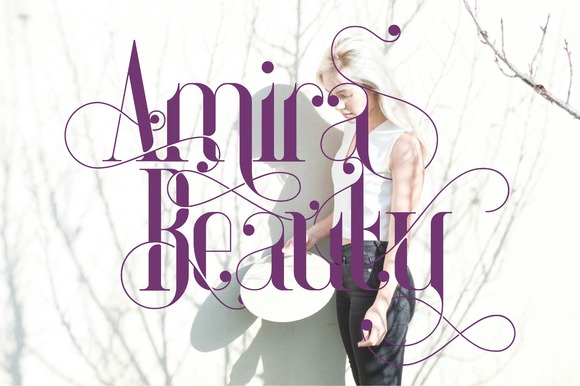 Amira Beauty Serif Font for Modern Editorial Design