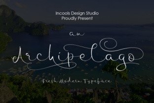 Archipelago: A Delicate Calligraphy Font for Creative Makers