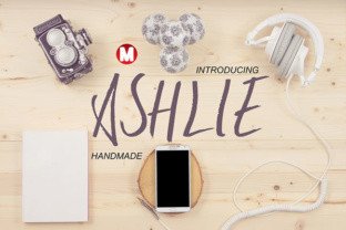 Ashlie: A Script Handwritten Font for Editorial Design and Branding