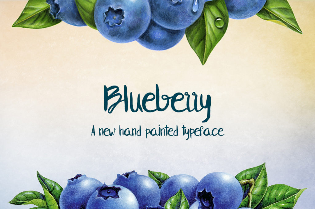 Blueberry Font for Elegant Editorial Design