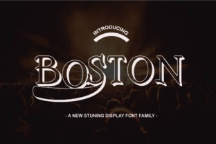 Boston Family Font for Professional Branding and Design