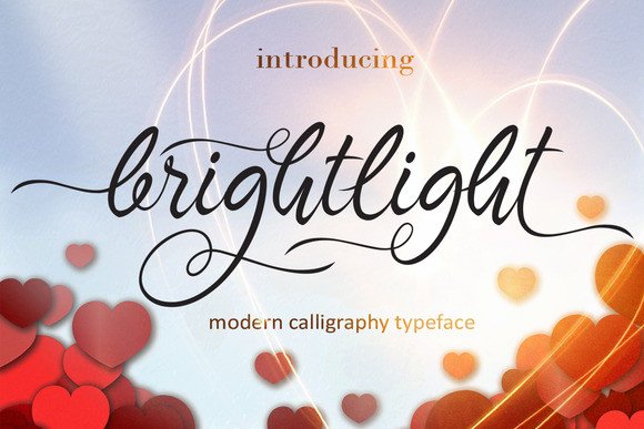 Brightlight: A Handwritten Font That Elevates Your Creative Projects