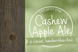 Cashew Apple Ale: A Font for Editorial Elegance