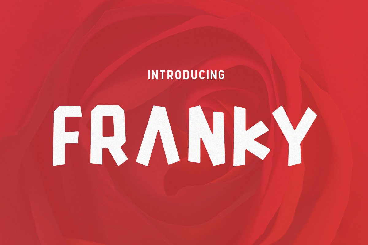 Franky: A Blocky Font That Elevates Brand Identity