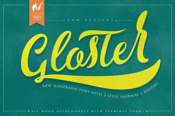 Gloster Typeface for Professional Branding and Design