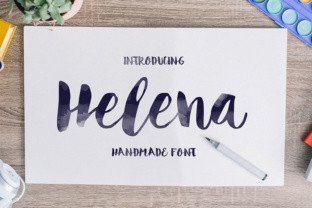Helena: A Handwritten Font for Authentic Editorial Design