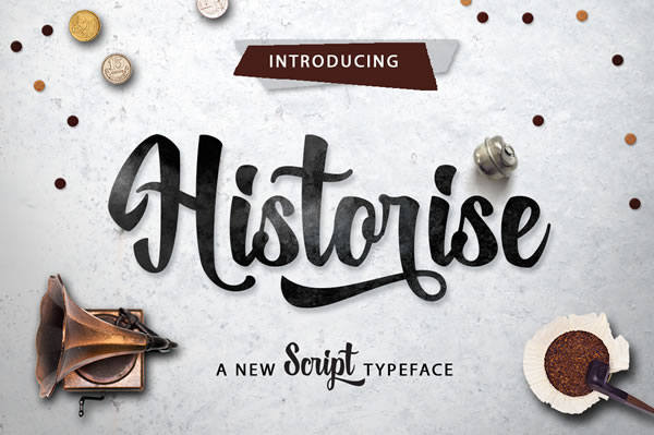 Historise: A Bold Font for Polished Branding