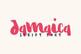 Jamaica Script Font for Handmade Creations