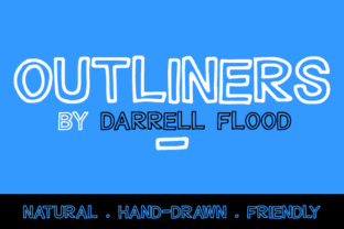 Outliners: A Hand-Drawn Font for Bold Digital Designs