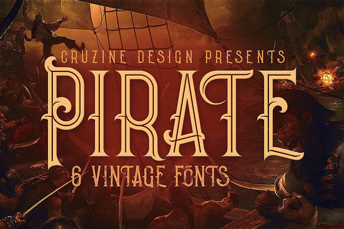 Pirate Font for Professional Branding and Design