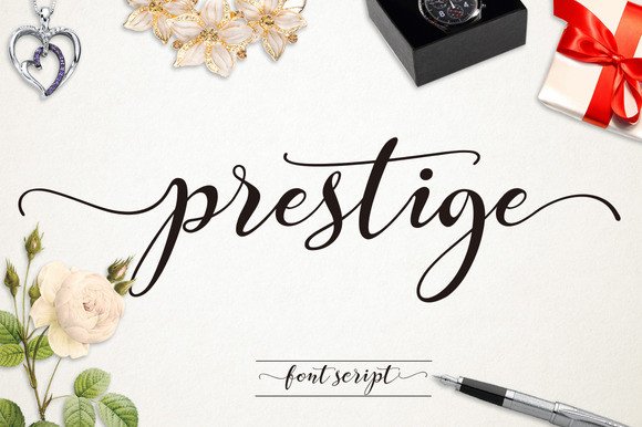 Prestige Handwritten Font for Web Design
