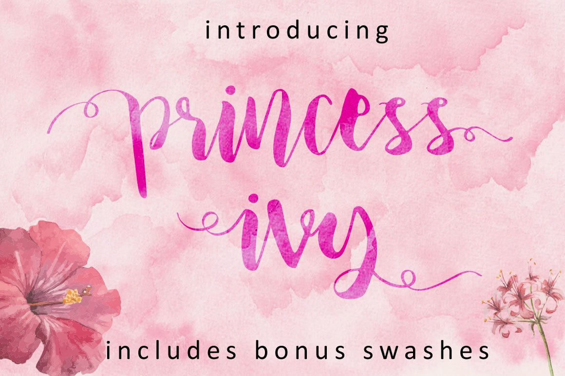 Princess Ivy: A Script Font for Elegant Editorial Design