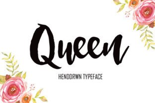 Queen Font for Small Business Branding