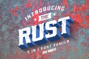Rust Font for Bold Branding and Professional Design