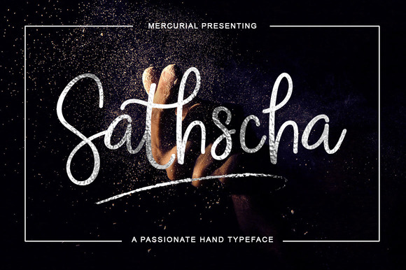 Sathscha: A Handwritten Font That Elevates Your Craft