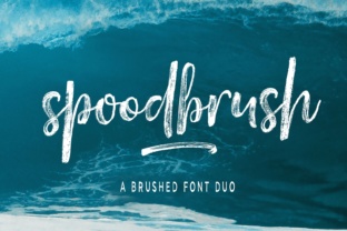 Spoodbrush - Font Duo for Handmade Creativity