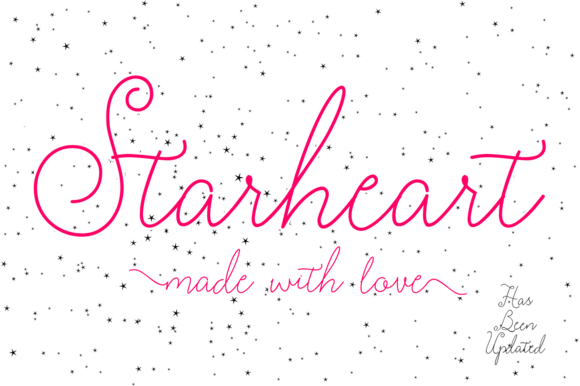 Starheart: A Script Handwritten Font That Elevates Brand Identity