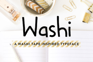 Washi: The Script Handwritten Font That Elevates Your Digital Brand